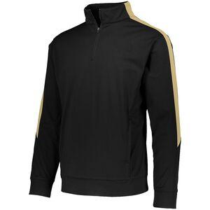 Augusta Sportswear 4386 - Pullover de Medallista 2.0 Black/Vegas Gold