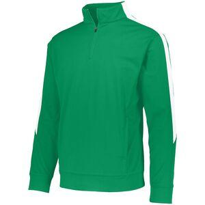 Augusta Sportswear 4386 - Pullover de Medallista 2.0 Kelly/White