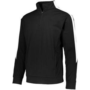 Augusta Sportswear 4386 - Pullover de Medallista 2.0 Negro / Blanco