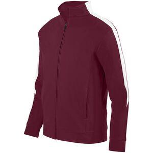 Augusta Sportswear 4395 - Campera de Medallista 2.0 Maroon/White