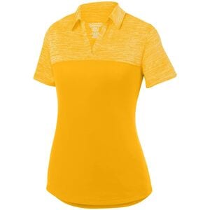 Augusta Sportswear 5413 -  Remera Polo Shalow Tonal para mujeres Oro