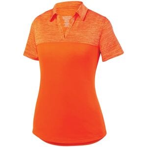 Augusta Sportswear 5413 -  Remera Polo Shalow Tonal para mujeres Naranja