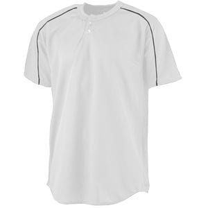 Augusta Sportswear 586 - Youth Wicking Two Button Baseball Jersey