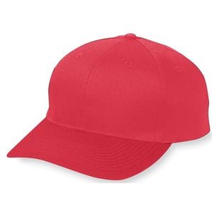 Augusta Sportswear 6206 - Youth Six Panel Cotton Twill Low Profile Cap Rojo