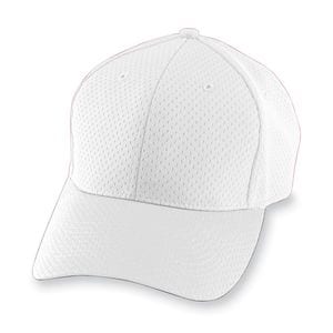 Augusta Sportswear 6236 - Athletic Mesh Cap Youth Blanco