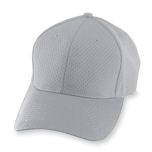 Augusta Sportswear 6236 - Athletic Mesh Cap Youth Silver Grey