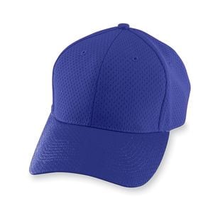 Augusta Sportswear 6236 - Athletic Mesh Cap Youth Púrpura