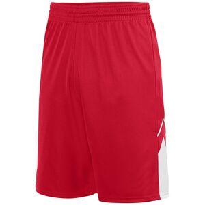 Augusta Sportswear 1168 - Alley Oop Reversible Short Red/White