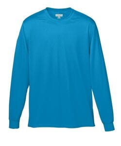Augusta Sportswear 788 - Remera absorbente de manga larga para adultos Power Blue