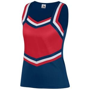 Augusta Sportswear 9141 - Girls Pike Shell Navy/Red/White