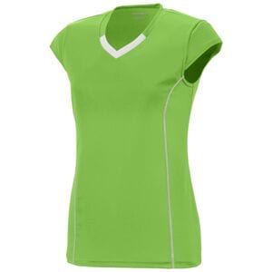 Augusta Sportswear 1218 - Ladies Blash Jersey Lime/White