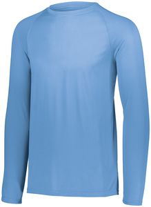 Augusta Sportswear 2796 - Remera Attain de manga larga absorbente para jóvenes Columbia Blue
