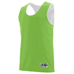 Augusta Sportswear 148 - Musculosa Reversible que absorbe la humedad  Lime/White