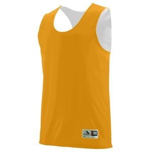 Augusta Sportswear 148 - Musculosa Reversible que absorbe la humedad  Gold/White
