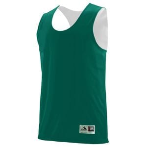 Augusta Sportswear 149 - Musculosa reversible absorbente para jóvenes  Dark Green/White