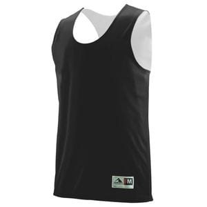 Augusta Sportswear 149 - Musculosa reversible absorbente para jóvenes  Negro / Blanco