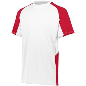 Augusta Sportswear 1517 - Cutter Jersey Blanco / Rojo