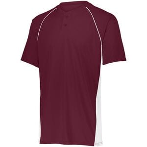 Augusta Sportswear 1561 - Youth Limit Jersey Maroon/White