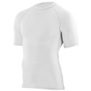 Augusta Sportswear 2601 - Youth Hyperform Compression Short Sleeve Shirt Blanco