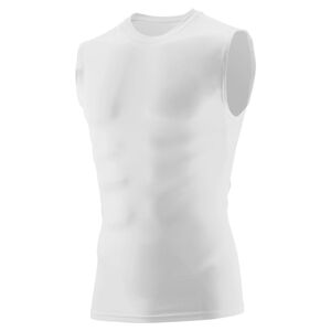 Augusta Sportswear 2602 - Hyperform Sleeveless Compression Shirt Blanco