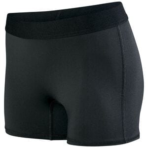 Augusta Sportswear 2625 - Ladies Hyperform Fitted Short Negro