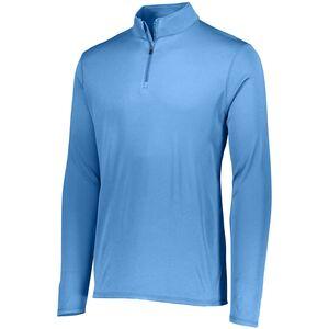 Augusta Sportswear 2785 - Pullover de cierre 1/4 Columbia Blue