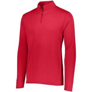 Augusta Sportswear 2786 - Pullover de un cuarto de cierre para jóvenes  Rojo