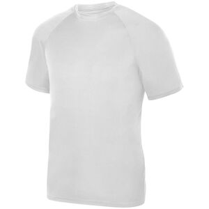 Augusta Sportswear 2791 - Remera Attain absorbente de manga larga y Raglán para jóvenes Blanco