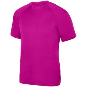 Augusta Sportswear 2791 - Remera Attain absorbente de manga larga y Raglán para jóvenes Power Pink