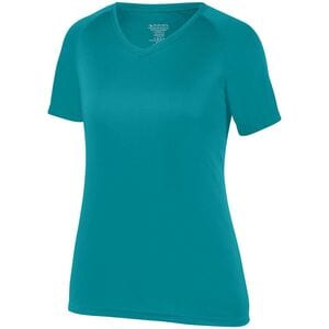 Augusta Sportswear 2792 - Remera Attain con mangas Raglán con propiedades que absorben la humedad de mujer 