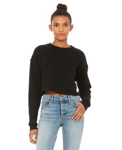 BELLA+CANVAS B7503 - Women's Cropped Crew Fleece Gris Pizarra