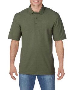 Gildan GCP800 - Gildan GCP800 -Remera Deportiva DlyBlend con cuello redondo para adultos Verde Militar