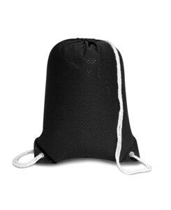 Liberty Bags LB8895 - Jersey Mesh Drawstring Backpack Blanco