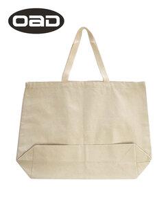 Liberty Bags OAD108 - Bolso OAD Jumbo 12 onzas con fuelle Naturales
