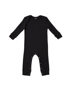 Rabbit Skins LA4412 - Infant Baby Rib Coverall Frambuesa