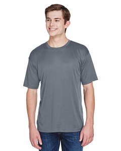 UltraClub 8620 - Men's Cool & Dry Basic Performance T-Shirt Charcoal