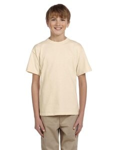 Fruit of the Loom 3931B - Youth 5 oz., 100% Heavy Cotton HD® T-Shirt Naturales