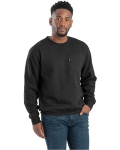 Berne SP415 - Unisex Heritage Crewneck Sweatshirt Negro