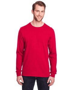 Fruit of the Loom IC47LSR - Adult ICONIC Long Sleeve T-Shirt True Red