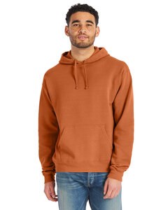 ComfortWash by Hanes GDH450 - Unisex Pullover Hooded Sweatshirt Texas Naranja