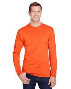 Hanes W120 - Adult Workwear Long-Sleeve Pocket T-Shirt