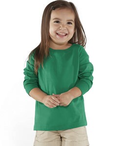 Rabbit Skins RS3302 - Toddler Long-Sleeve Fine Jersey T-Shirt Kelly