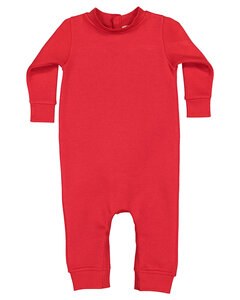 Rabbit Skins 4447 - Infant Fleece One-Piece Bodysuit Rojo