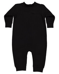Rabbit Skins 4447 - Infant Fleece One-Piece Bodysuit Negro
