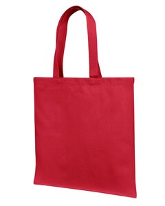 Liberty Bags LB85113 - Cotton Canvas Tote Bag With Self Fabric Handles Rojo