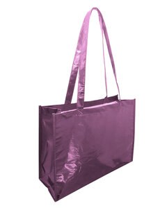Liberty Bags A134M - Metallic Deluxe Tote Jr Hot Pink
