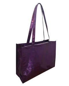 Liberty Bags A134M - Metallic Deluxe Tote Jr Púrpura