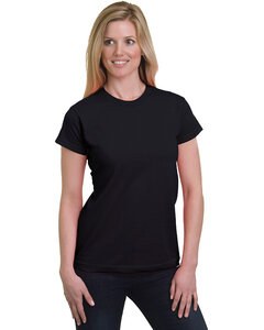 Bayside 5850 - Ladies Fine Jersey T-Shirt Negro