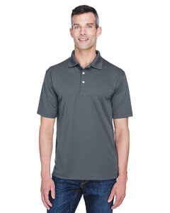 UltraClub 8445 - Men's Cool & Dry Stain-Release Performance Polo Charcoal