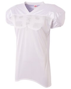 A4 N4242 - Adult Nickleback Tricot Body Skill Sleeve Football Jersey Blanco